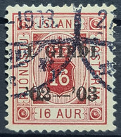 Delcampe - ICELAND 1902/03 - MLH - Sc# O28 - Service - Servizio