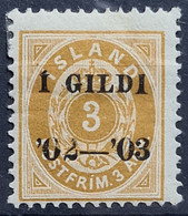 ICELAND 1902 - MLH - Sc# 49 - Unused Stamps
