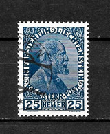 LOTE 2236  /// LIECHTENSTEIN 1917   YVERT Nº: 9   //  CATALOG/COTE: 2,25€    ¡¡¡ OFERTA - LIQUIDATION - JE LIQUIDE !!! - Oblitérés