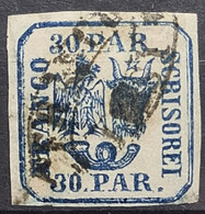 ROMANIA 1862 - Canceled - Sc# 14 - 1858-1880 Moldavie & Principauté