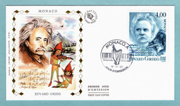 FDC Monaco 1993 - Edward Grieg - YT 1908 - FDC