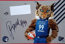 Prowl ( Minnesita Lynx Womens Basketball Team Mascot ) - Autogramme