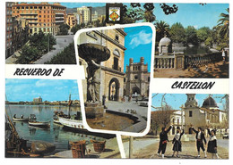 CASTELLON DE LA PLANA - Multi Views : Avda Del Rey ... - Ed. COMAS ALDEA N° 25 - 1983 - Castellón