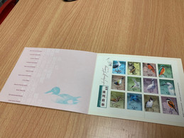 Hong Kong Booklets Birds 2006  X Owl Kingfisher Eagle Swallow Egret Sunbird - Unused Stamps
