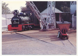 4 CPM - AFRIQUE DU SUD - Kimberley Mine Museum - Locomotives Et Divers - Südafrika