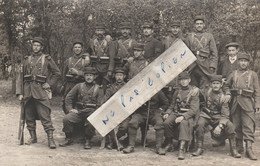 RUELLE  Sur TOUVRE  - Militaires Posant En 1911  ( Carte Photo ) - Sonstige & Ohne Zuordnung
