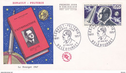 FRANCE 1967 FDC ESNAULT-PELTERIE YVERT 1526 - 1960-1969