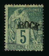 OBOCK - COLONIE FRANCAISE - YT 4 - VARIETE O DE LA SURCHARGE BRISE - TIMBRE OBLITERE - Used Stamps