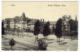 METZ - Kaiser Wilhelm-Ring -  Feldpost - Briefstempel  Ers. Inf. Regt Nr 52 - Lothringen