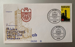 17847 - 75 Jahre Deutsches Museum München Bonn 13.04.1978 FDC - Horlogerie