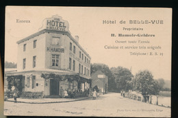 ESNEUX  HOTEL DE BELLE VUE  PROP.H.HAMOIR- GELDERS - OUVERT TOUTE L'ANNEE    2 SCANS - Esneux