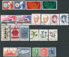 NORWAY 1973 Complete Year Issues MNH / **.  Michel 655-75 - Gebruikt