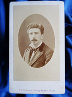 Photo CDV G. Penabert à Paris - Homme Portrait En Médaillon, Circa 1875-80 L588 - Old (before 1900)