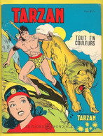 Tarzan N°16 - Tout En Couleurs - Dessins Bob Lubbers & Burne Hogarth - Editions Mondiales - Del Duca à Paris - 1965 - BE - Tarzan