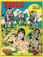 Tarzan N°33 - Tout En Couleurs - Dessins John Celardo - Editions Mondiales - Del Duca à Paris - 1968 - Extrait D'album - Tarzan