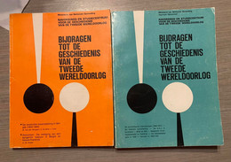 (1940-1944 COLLABORATIE) Bijdragen Tot De Geschiedenis Van De Tweede Wereldoorlog. 2 Delen. - Guerra 1939-45