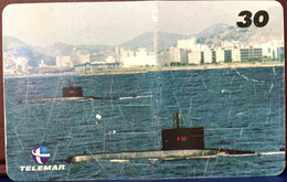 Phone Card Manufactured By Telemar In 1999 - November 10, 1999 - 177th Anniversary Of The Fleet - Leger