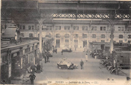 37-TOURS- INTÉRIEUR DE LA GARE - Tours