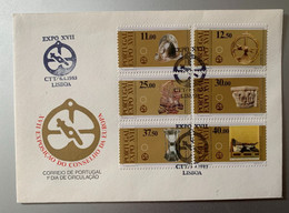 17865 - XVII Exposicao Do Conselho Da Europa 06.04.1983 Sablier Sur Timbre - Horlogerie