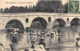 34-LUNEL- LE PONT SUR LE VIDOURLE - Lunel