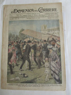 # DOMENICA DEL CORRIERE N 43 / 1919 - AVIATORI A PARIGI / DIRIGIBILI CONTRO IL FUOCO / FIUME - Premières éditions