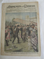 # DOMENICA DEL CORRIERE N 43 / 1919 - AVIATORI A PARIGI / DIRIGIBILI CONTRO IL FUOCO / FIUME - First Editions