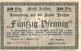 Germany Notgeld:Stadt Itsehoe 50 Pfennig, 1918 - Verzamelingen