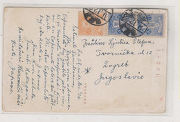 JAPAN 1920 Nice Postcard To Yugoslavia - Cartas & Documentos