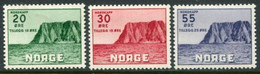 NORWAY 1953 Tourism: North Capen MNH / **.  Michel 380-82 - Unused Stamps