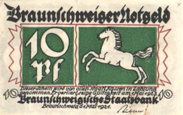 Germany Notgeld:Braunschweiger 10 Pfennig, 1923 - Sammlungen