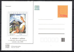 Slovaquie 2009 Entier (CDV 168) - Postcards