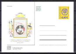 Slovaquie 2010 Entier (CDV 183) - Cartes Postales