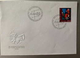 17878 -  Cachet 250e Anniversaire De La Naissance De Pierre Jaquet-Droz Chaux-de-Fonds 12.06.1971 Sur Enveloppe - Horlogerie