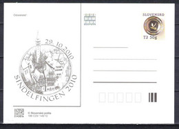 Slovaquie 2010 Entier (CDV 188) - Postales