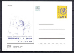 Slovaquie 2010 Entier (CDV 189) - Cartes Postales