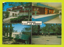 83 LE PRADET Village Vacances L'ARTAUDE En 4 Vues Boules Partie De Pétanque VOIR DOS - Le Pradet