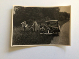 Carte Postale Ancienne Photographie Ancienne Automobile Phot. Rousseau - Passenger Cars