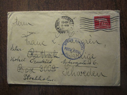 CENSOR 1945 ITALY MILANO FERROVIA COVER - Other & Unclassified