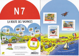 Collector Nationale 7 Lyon Menton Neuf** Impeccable 8 Timbres Autoadhésifs, édition Limitée. - Collectors