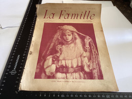 Aicha, Tableau De Mme Lucas-Robiquet - Page Original 1901  La Famille  Magazine Original Papier - Dessins