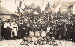 67-STRASBOURG-CARTE-PHOTO, FANFARE- FÊTE - Strasbourg