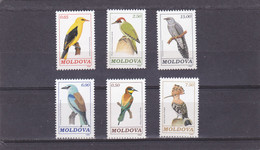 Moldova Oriole Hoopoe Woodpecker Cuckoo Birds 6v 1992 MNH SG#19-24 MI#14-19 SC#31-36 CV£10.90 - Koekoeken En Toerako's