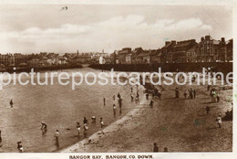 BANGOR BAY BANGOR COUNTY DOWN OLD R/P POSTCARD NORTHERN IRELAND - Down