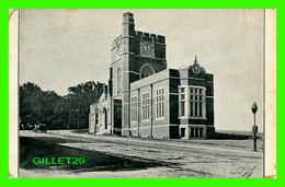 NASHUA, NH - HUNT MEMORIAL LIBRARY - UNDIVIDED BACK - WRITTEN - - Nashua