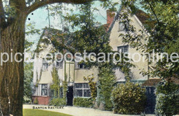 BARTON-LE-CLAY BARTON RECTORY OLD COLOUR POSTCARD BEDFORDSHIRE - Other & Unclassified