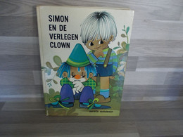 Boek - Simon En De Verlegen Clown - Met Tekeningen Van JAKLIEN ! - Gesigneerd Door Mariette Vanhalewijn - Kids