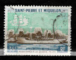 St Pierre Et Miquelon  - 1971 -  Bateaux  - N° 411  - Oblit - Used - Gebruikt