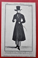 Cpa Costume Parisien (1824) - Mode