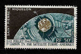 St Pierre Et Miquelon  - 1962 -  Télécommunications Spatiales  - PA 29  - Oblit - Used - Usati