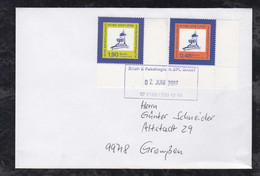 BRD Privatpost SVR Briefkurier 2007 Brief 1,90€ + 0,48€ - Private & Local Mails